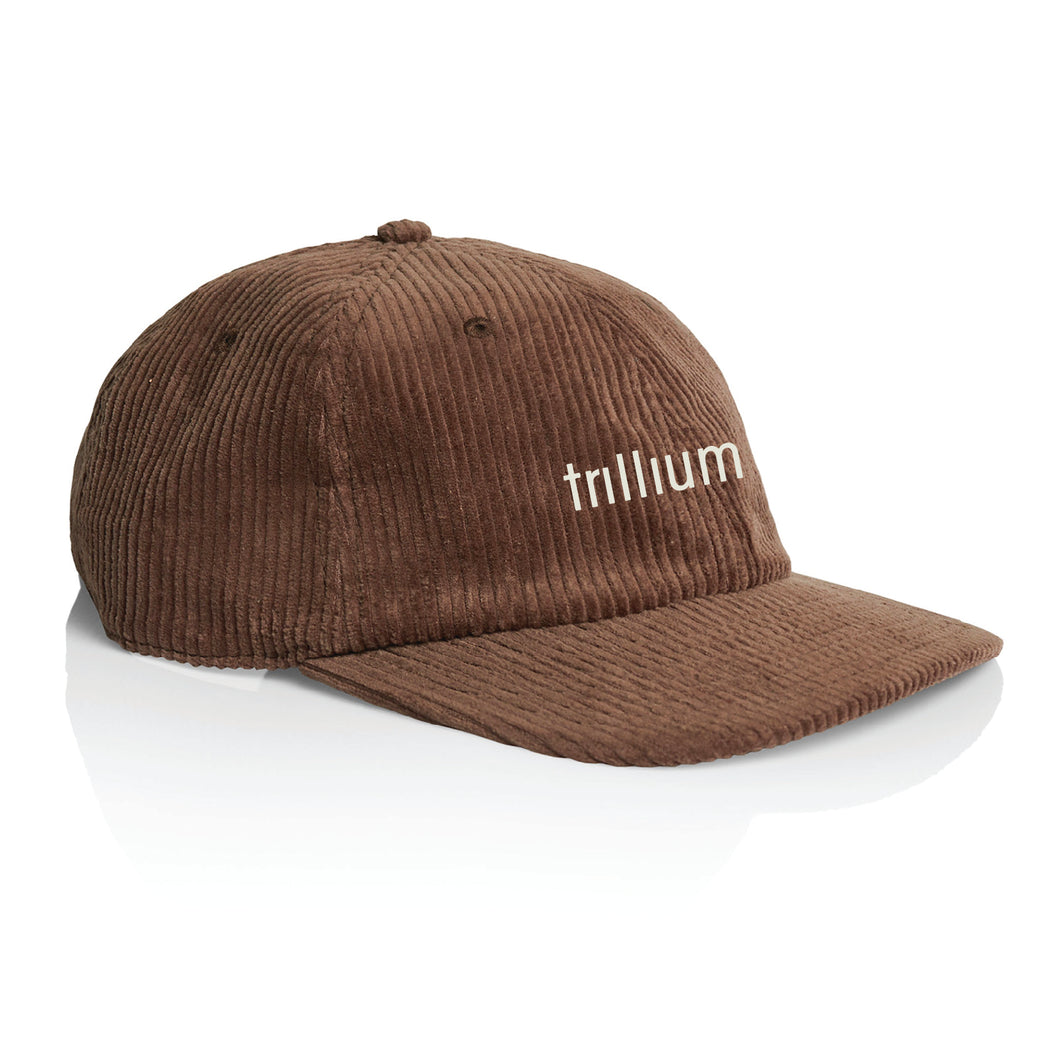 Trillium Corduroy Hat Walnut