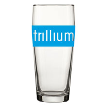 Load image into Gallery viewer, Trillium Wrap Logo 16oz. Pub Glass
