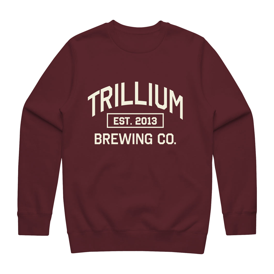 Maroon University Crewneck