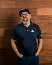 Load image into Gallery viewer, Trillium Golf Shirt Navy

