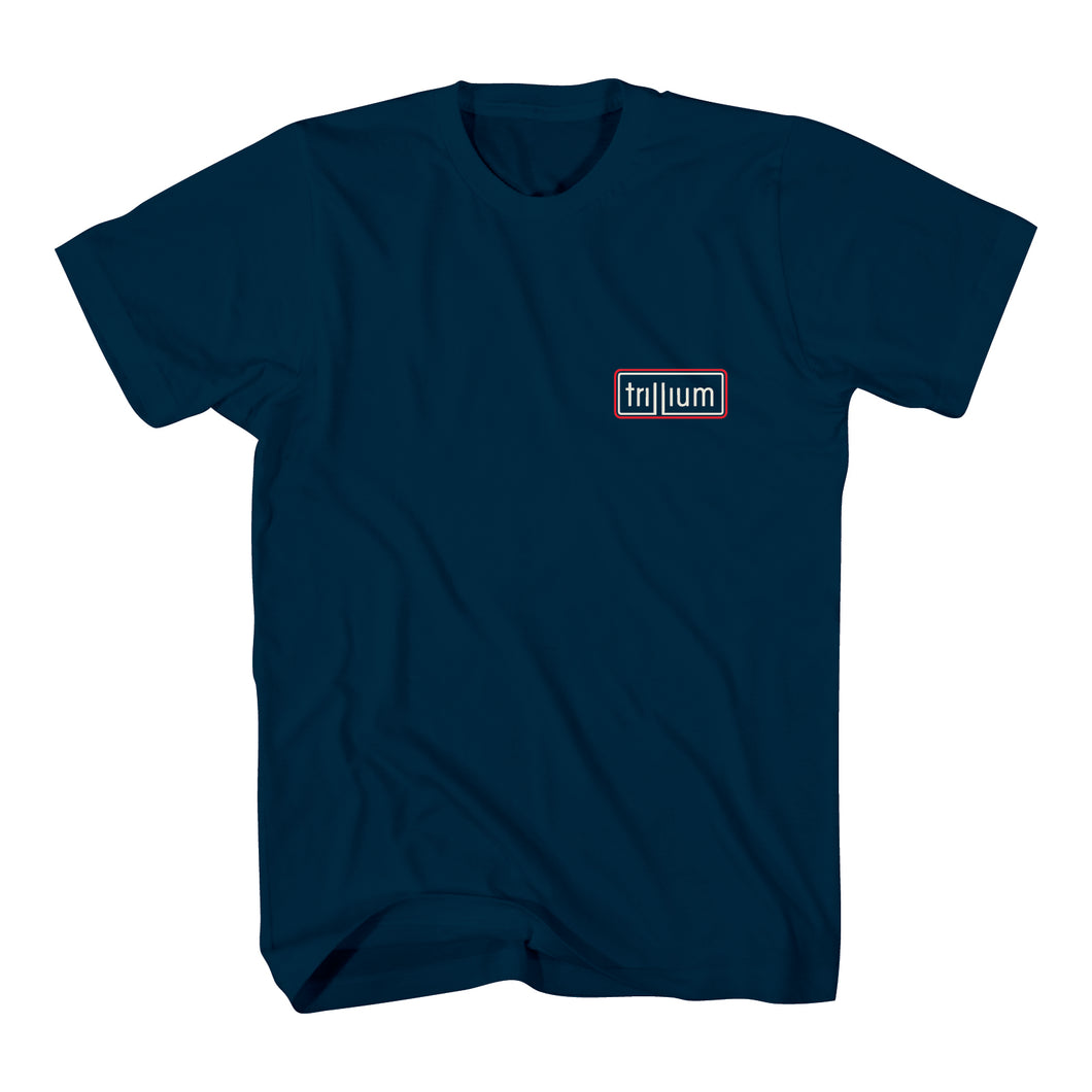 Trillium Parallel Box T-Shirt Navy