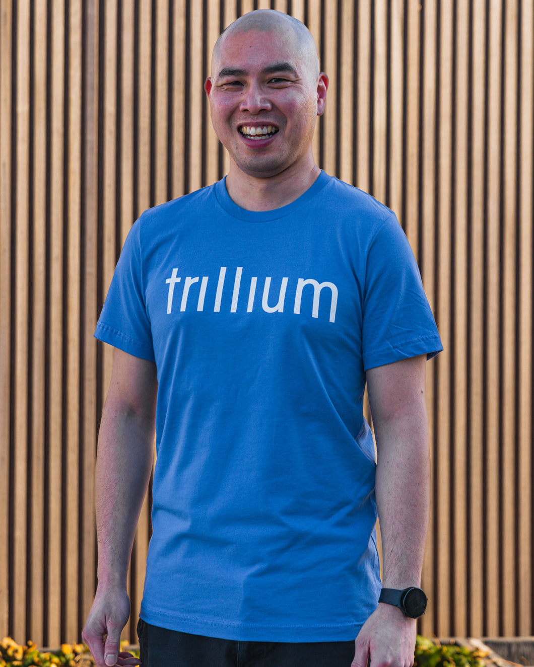 Trillium Logo T-Shirt Columbia Blue