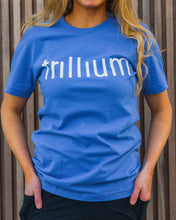 Load image into Gallery viewer, Trillium Logo T-Shirt Columbia Blue
