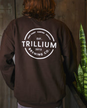 Load image into Gallery viewer, Trillium Stacked Logo Crewneck
