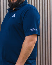 Load image into Gallery viewer, Trillium Golf Shirt Navy
