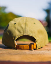 Load image into Gallery viewer, Green Waxed Canvas Hat
